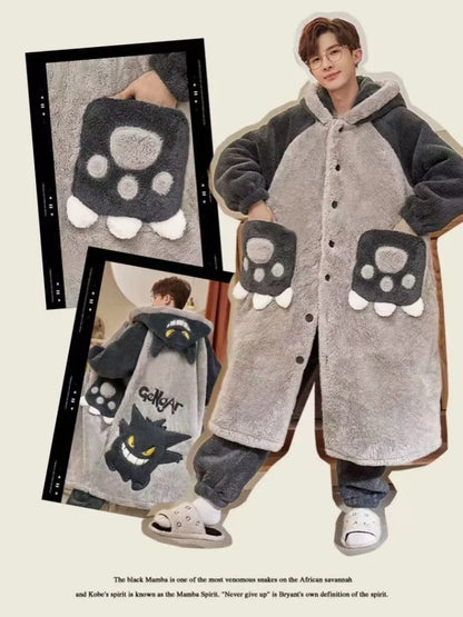 Gengar Pokemon yöasusetti miehille