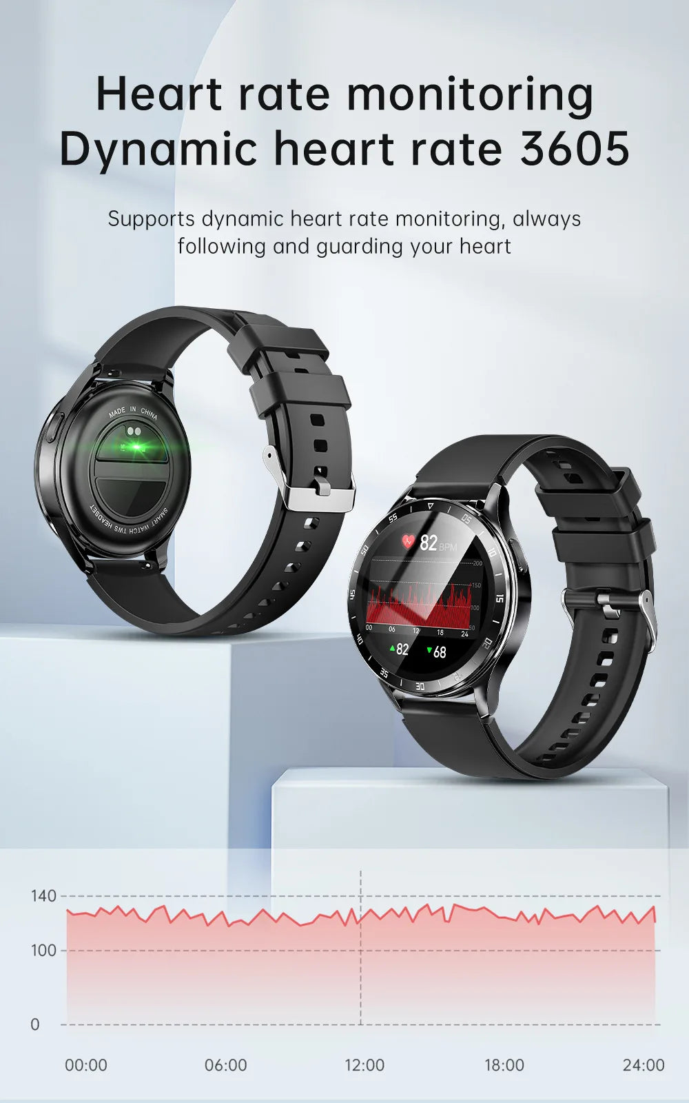 X10 2-in-1 Smartwatch and Headphones in One, Popular Model