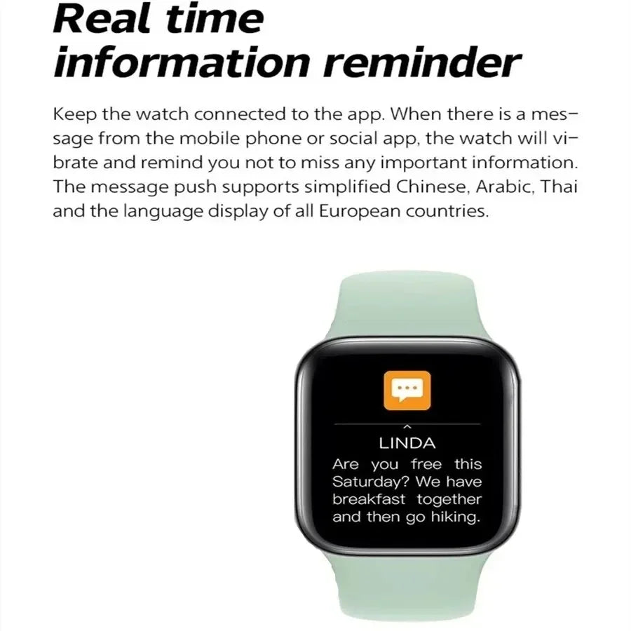 2025 Urheiluälykello 1.73" – Bluetooth-puhelut, Sykemittaus ja Kuntoilun Seuranta