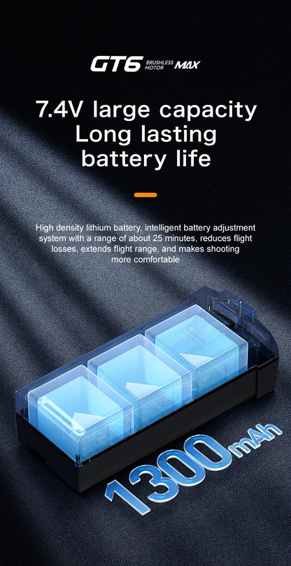 GT6 Max Drone 2025 – 8K Kamera, 5G GPS, 2KM Kantama, Harjaton Moottori – Ammattilaisdroni