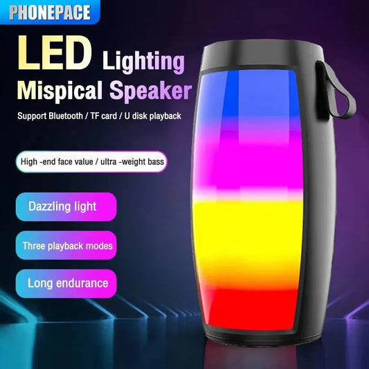 PHONEPACE Bluetooth speaker, spectacular lighting