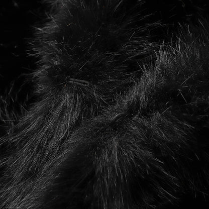 Neo Mint faux fox fur coat for women, short model, 4 different variations