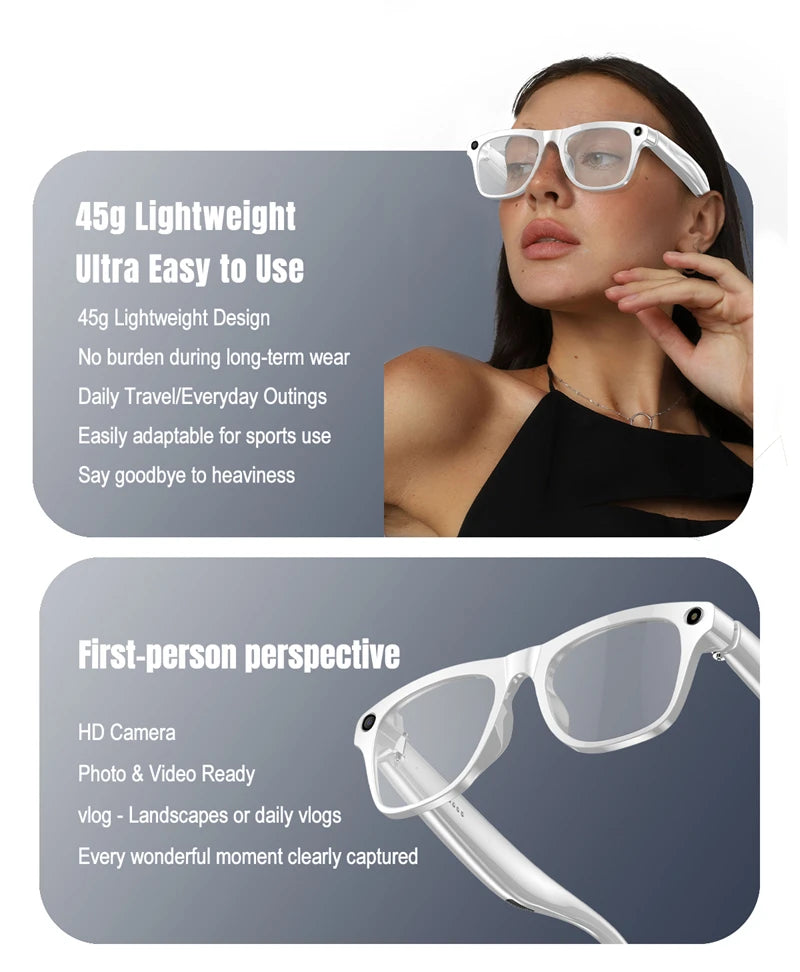 Xiaomi Mijia smart glasses 4K HD, 100MP camera