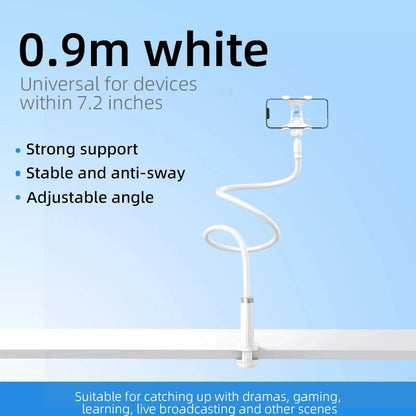 Universaali Puhelimen Pidike - Säädettävä Lazy Stand Livestreamiin & Selfiehin