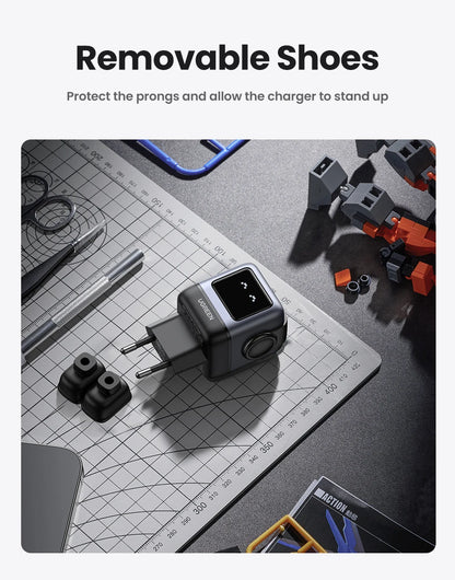 UGREEN 65W GaN Laturi Robot-muotoilu - PD Pikalaturi MacBook Pro, iPad, iPhone 16/15 Pro