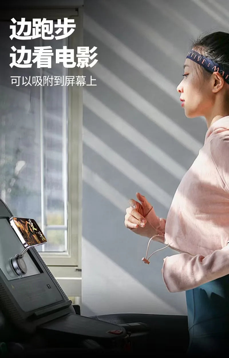 Magneettinen Auton Puhelinpidike – Tyhjiöimukuppi, Säädettävä Kulma, Ei Työkaluja – Navigointiin