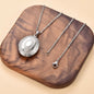 Nostalgic Photo Locket Necklace for Women