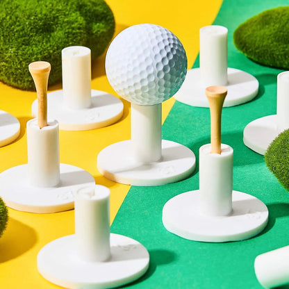 GREARTH golf tees, rubber tees 5 pcs, 50 mm height