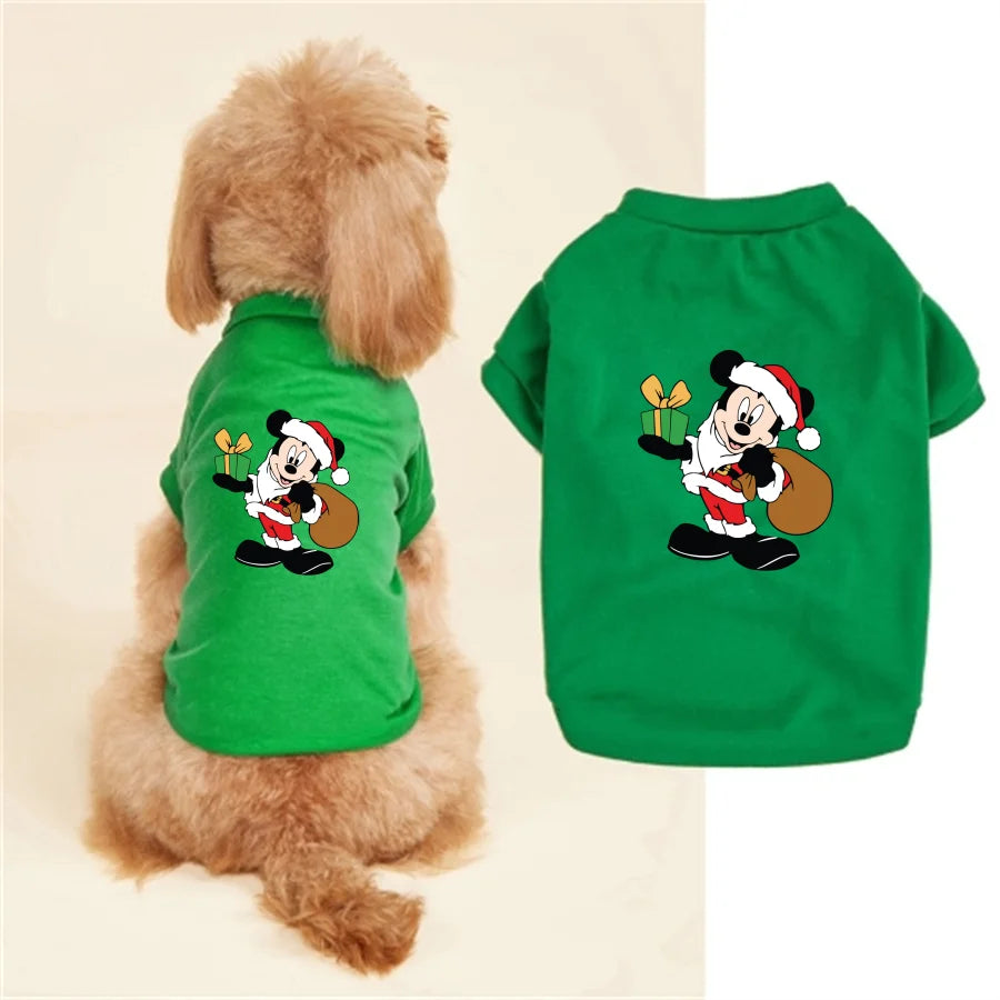 Mickey Mouse dog hoodie, for fall and winter