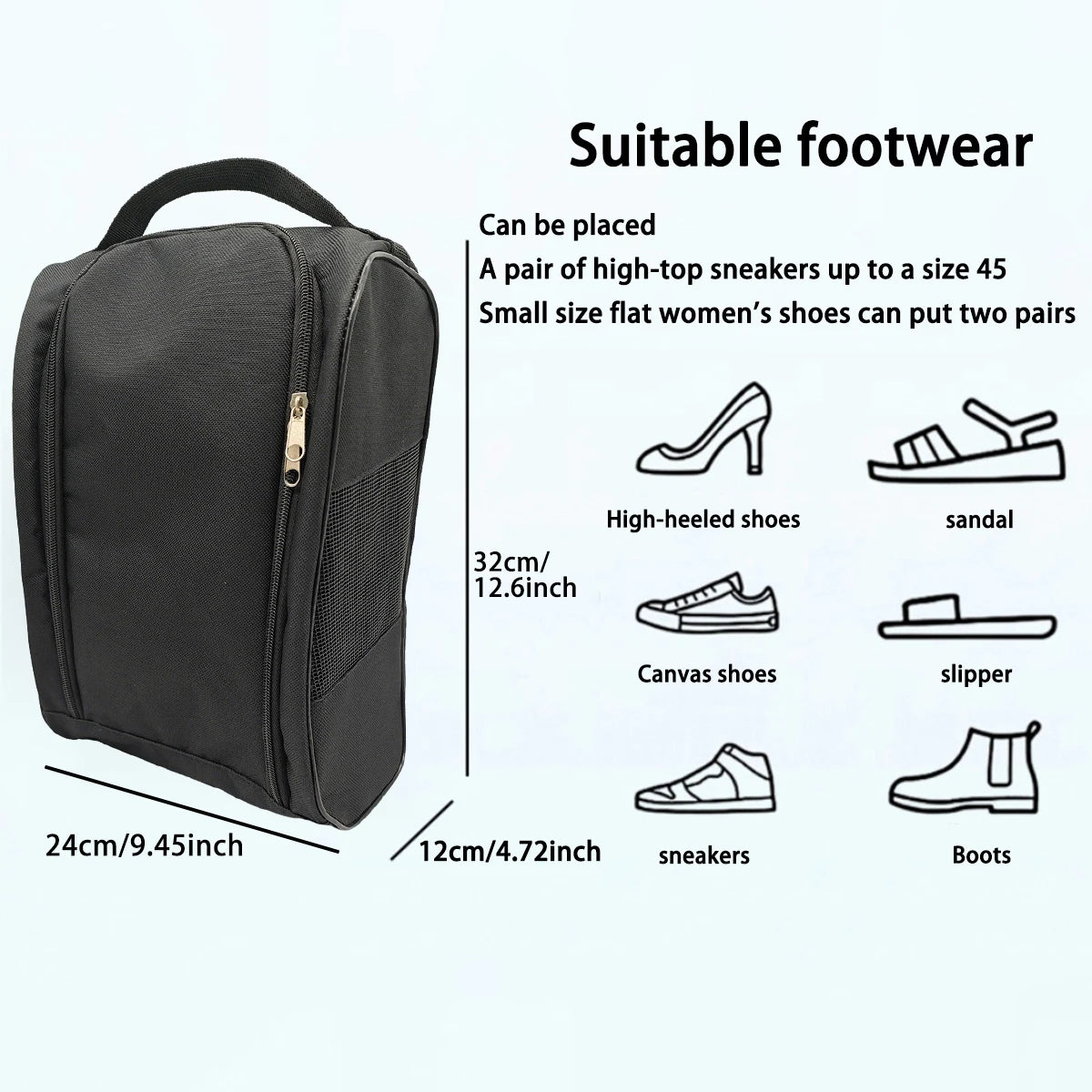Golf shoe bag