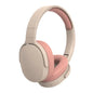 Langattomat Bluetooth-kuulokkeet Over-Ear – HiFi Stereo, HD-mikrofoni, TF/AUX – Pinkki