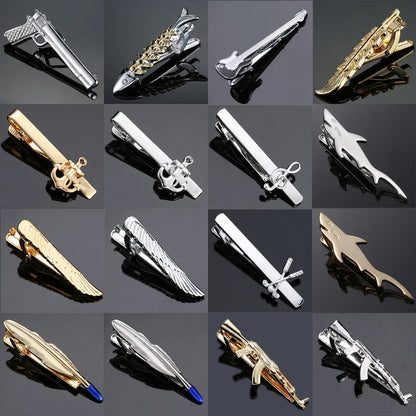 Men's tie pin holder, available in different variations