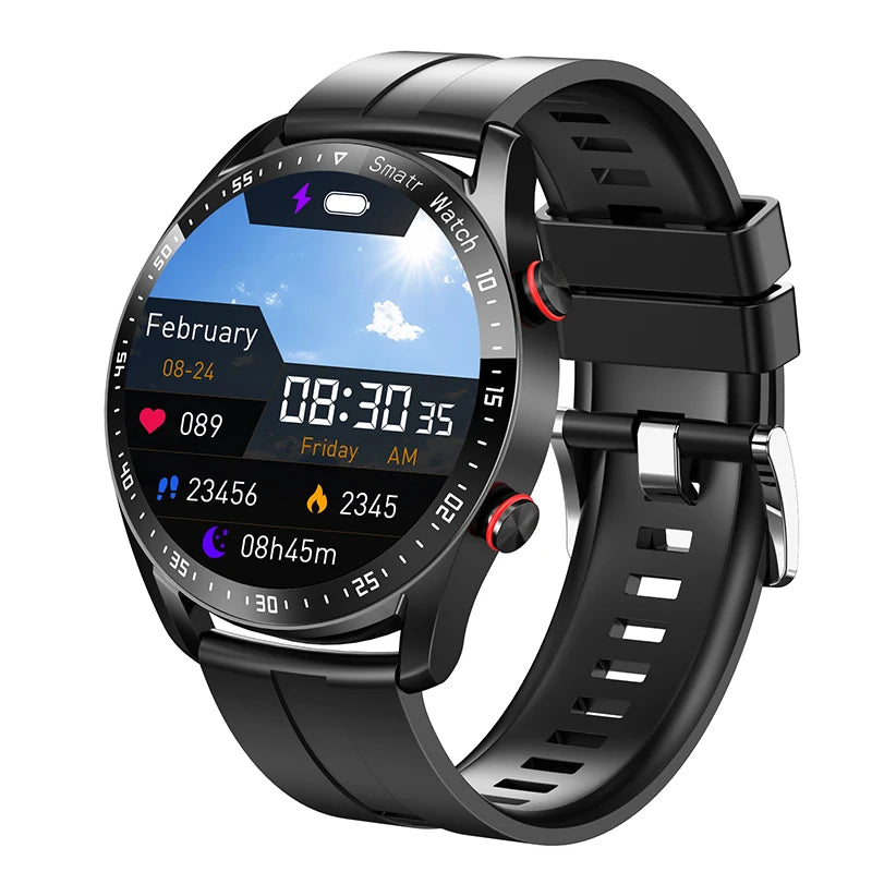 Premium Smartwatch, Bluetooth calls, versatile health tracking, fitness tracking, business design
