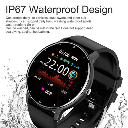 LIGE Smartwatch for women and men for an active lifestyle. New 2025, Popular
