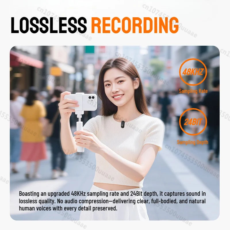 Monster N10 PRO Wireless Lavalier Microphone, 1 Receiver + 2 Transmitters