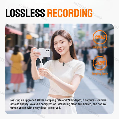 Monster N10 PRO Wireless Lavalier Microphone, 1 Receiver + 2 Transmitters