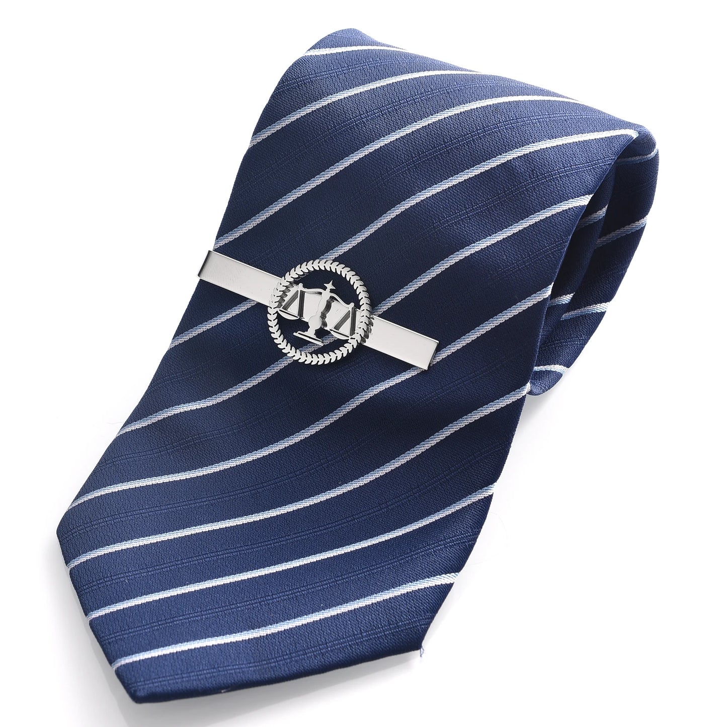 Men's Lawyer Tie Clip, Scales of Justice