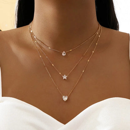 Heart Pendant Choker Necklace, Y2K, Trendy New Arrival