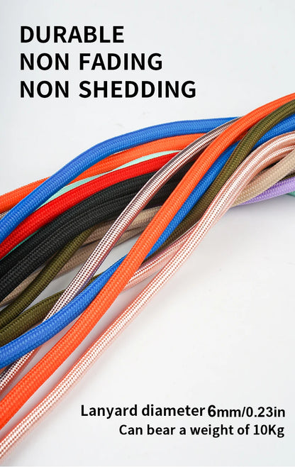 Crossbody Kaulanauha Puhelimelle - Säädettävä Universaali Hihna Klipsillä