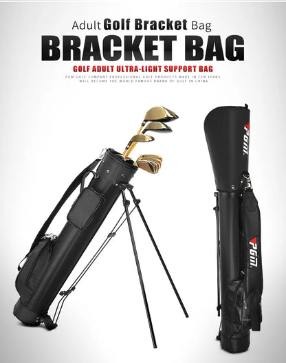 PGM QIAB008 golf bag, lightweight rack bag for 9 clubs, for men and women