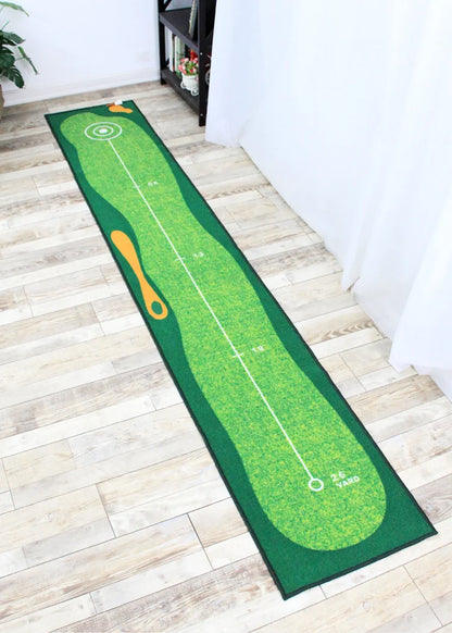 Golf putting green mat 50x300cm, for indoor and outdoor use