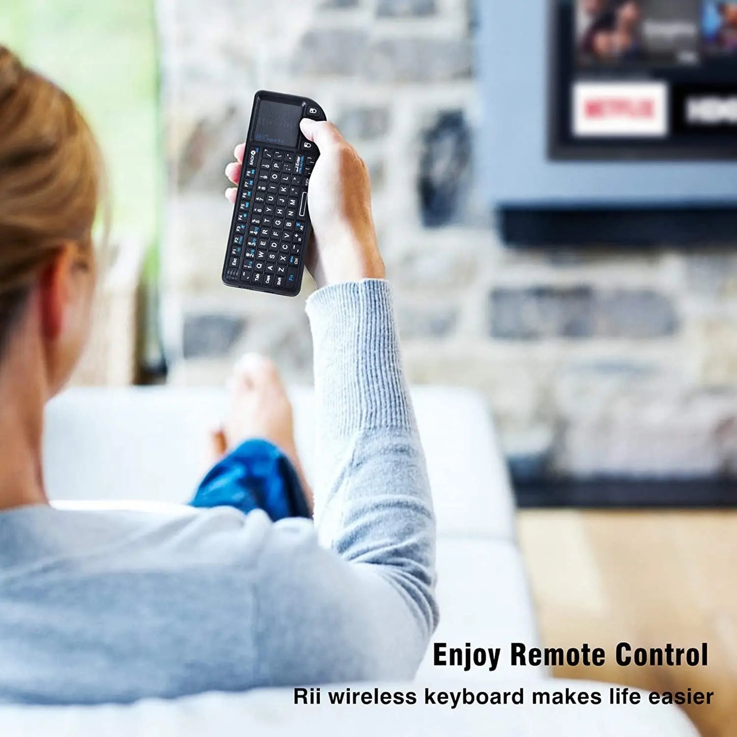 Rii X1 Wireless Mini Keyboard with Touchpad