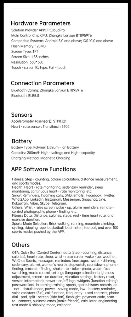 GT5 Pro GPS Smartwatch with AMOLED display, NFC payment function, health tracking