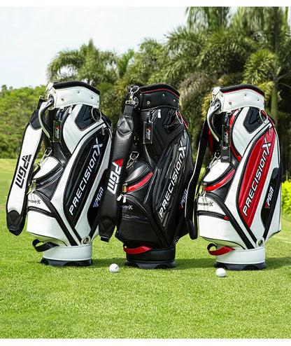 PGM QB034 golf bag, premium, leather bag, for 14 clubs