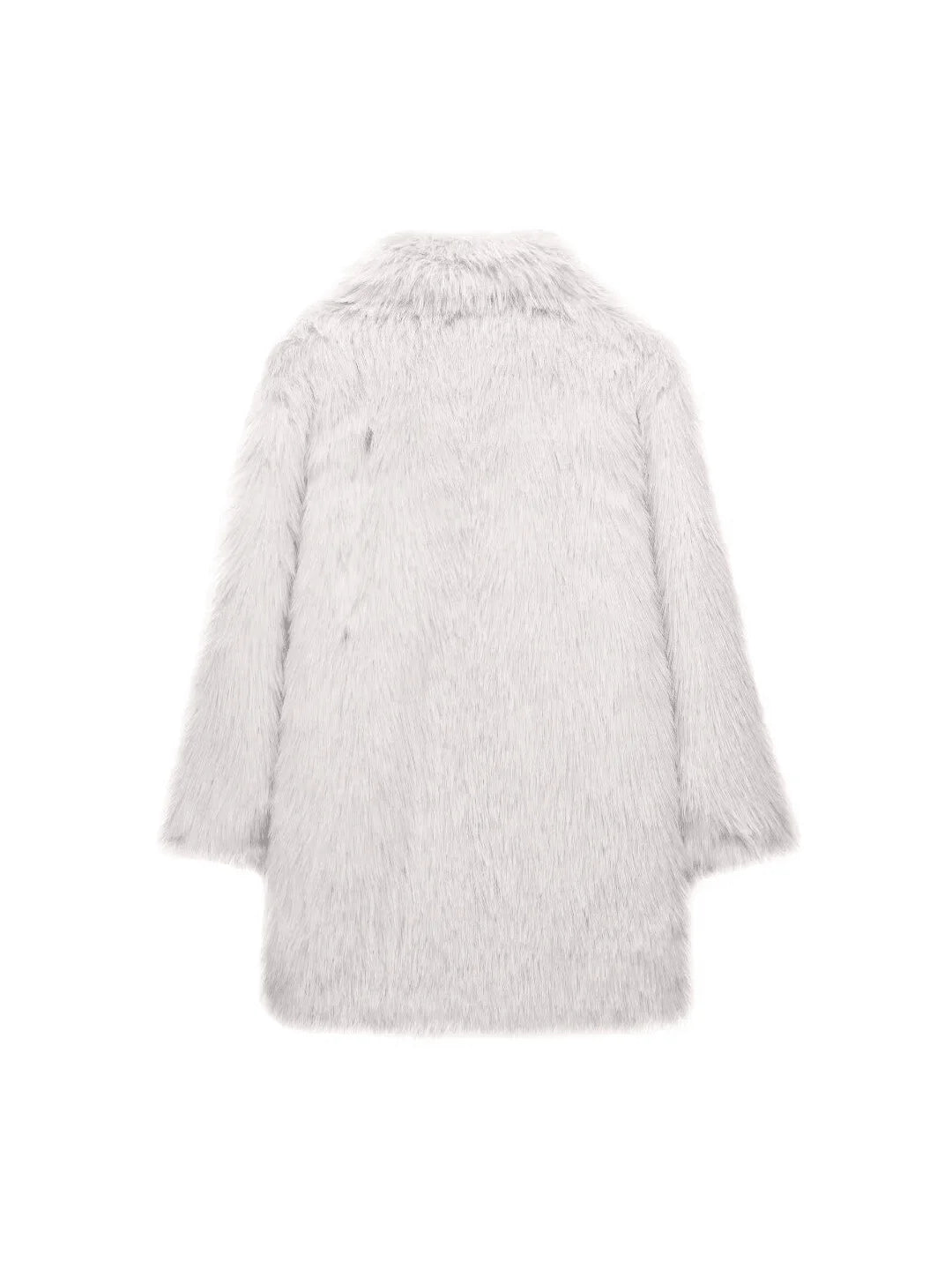 Indefeir French faux fur coat for women