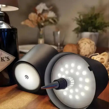 LED bottle light, USB rechargeable, for home, restaurants and bars