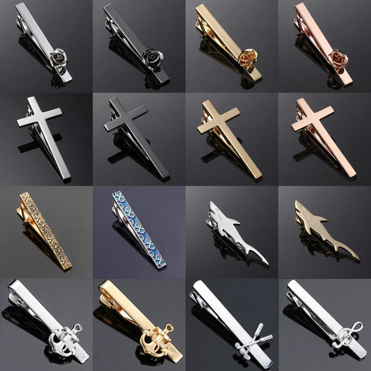 Tie clip for men and women, available in different designs
