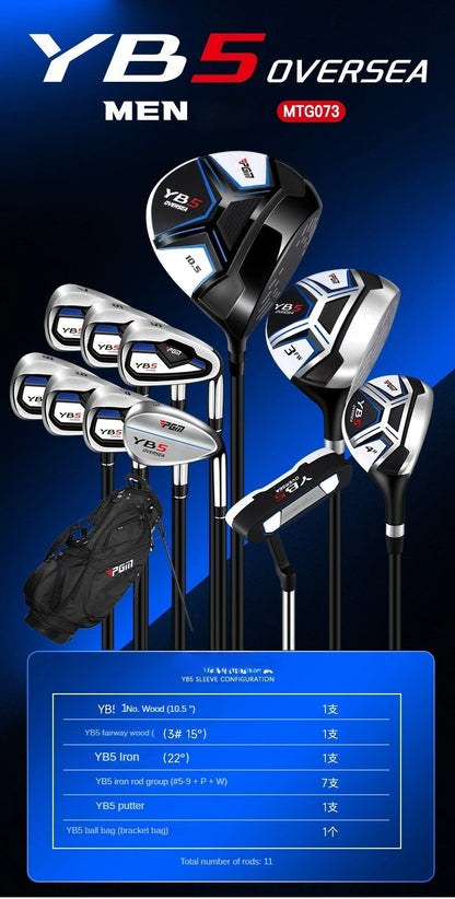 PGM Golf club set for men, incl. 11 clubs, perfect for beginners