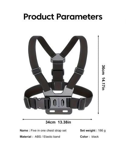 360° Puhelimen Rintateline – Kädet vapaina pyöräilyyn, kiipeilyyn ja moottoripyörään