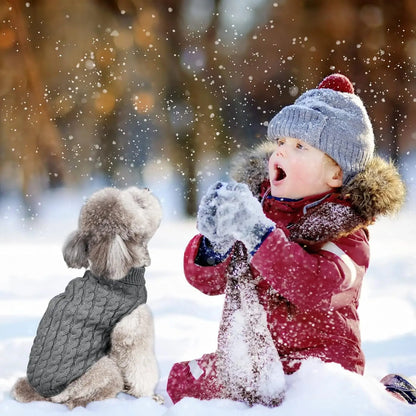 Dog sweater, stylish and warm winter sweater for your pet