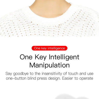 TWS E6S Langattomat Bluetooth-kuulokkeet – LED-näyttö, Melunvaimennus, Mikrofoni – Pinkki