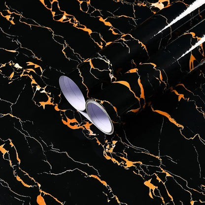 Marble patterned self-adhesive wallpaper, available in many different variations