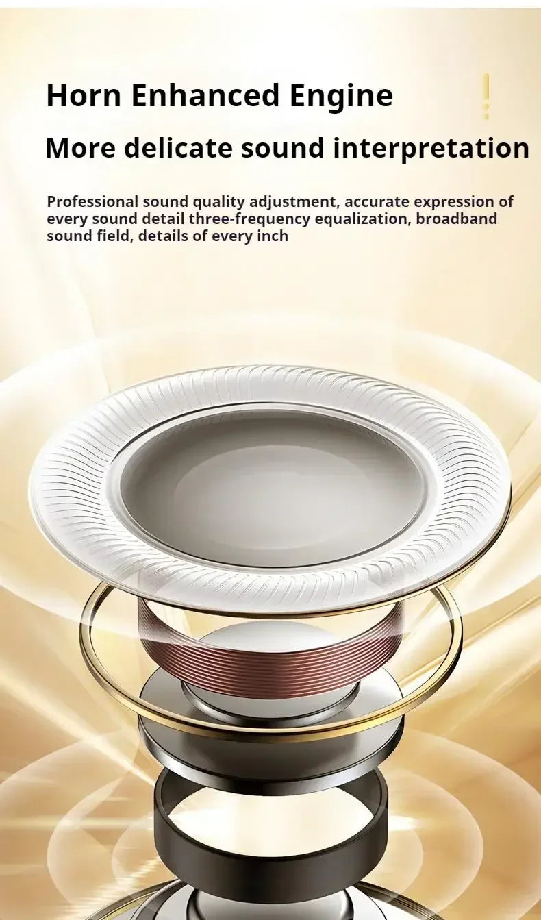 Langattomat Bluetooth-kuulokkeet Over-Ear – HiFi Stereo, HD-mikrofoni, TF/AUX – Pinkki