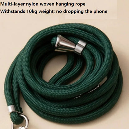 Crossbody Kaulanauha Puhelimelle - Säädettävä Hihna Harmaa