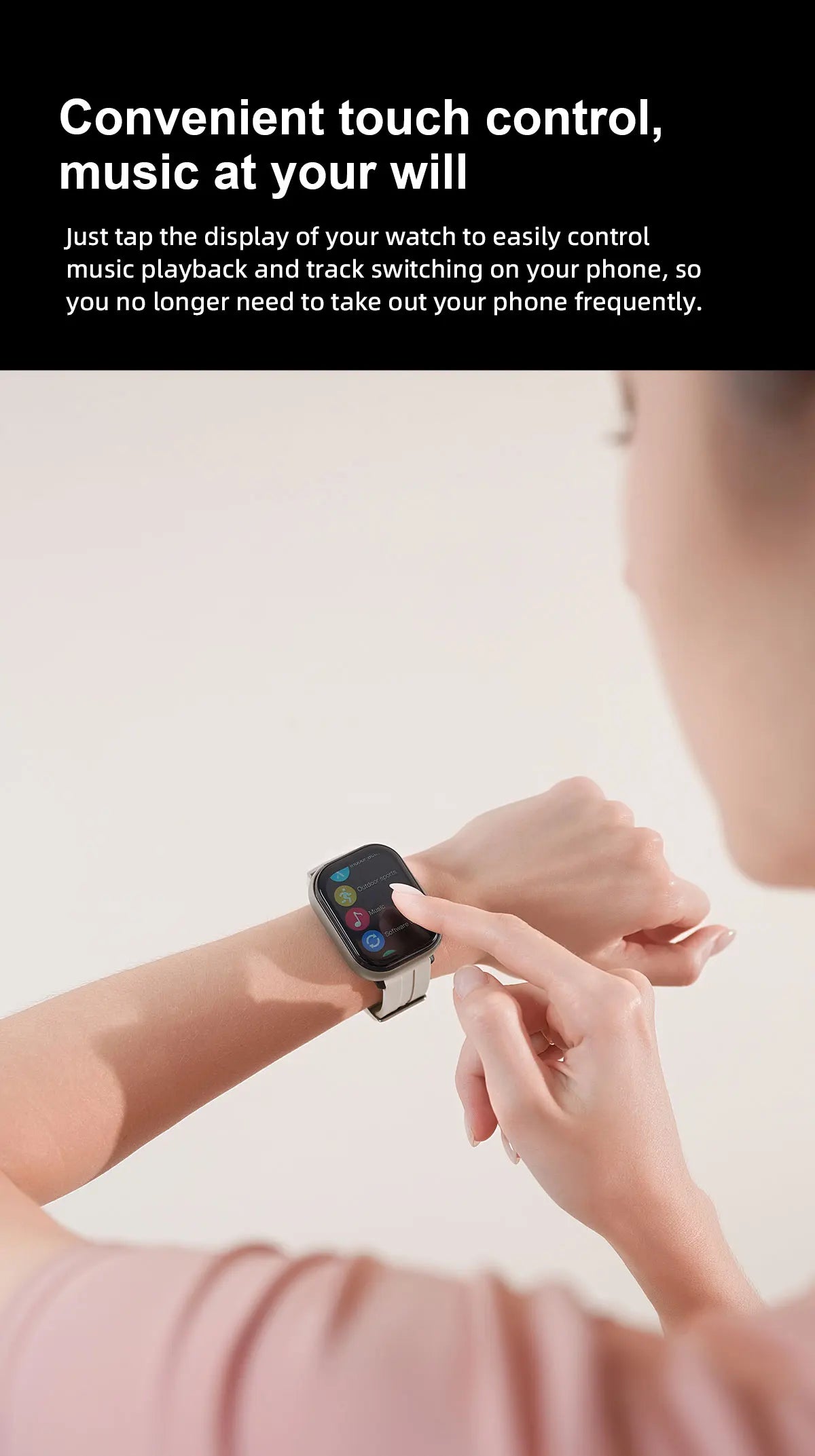2-in-1 Smartwatch with wireless headphones, calls, health modes, sports modes, New 2025