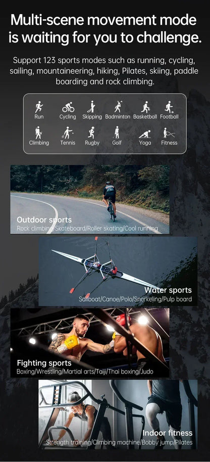 Smart Watch 9 Ultra Gen 2 - NFC Älykello 2.2" Näytöllä, Bluetooth-Puhelut, Fitness-Seuranta - Harmaa