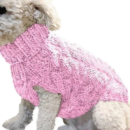 Dog knitted winter sweater, fashionable and warm sweater for small dogs, all sizes