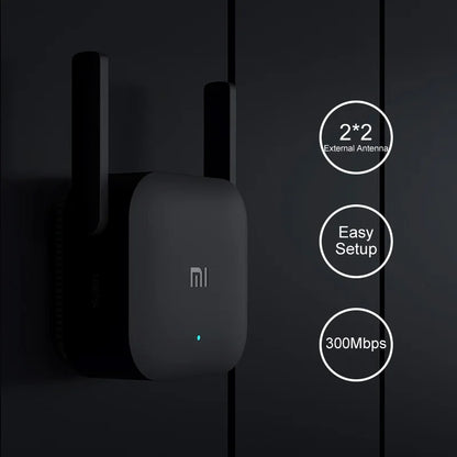 Xiaomi WiFi Pro Toistin 300M - 2.4G Verkon Vahvistin 2 Antennilla Kotiin & Toimistoon