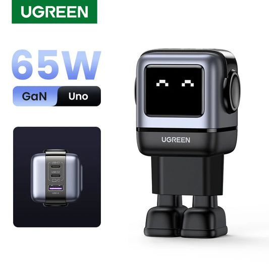 UGREEN 65W GaN Charger Robot Design