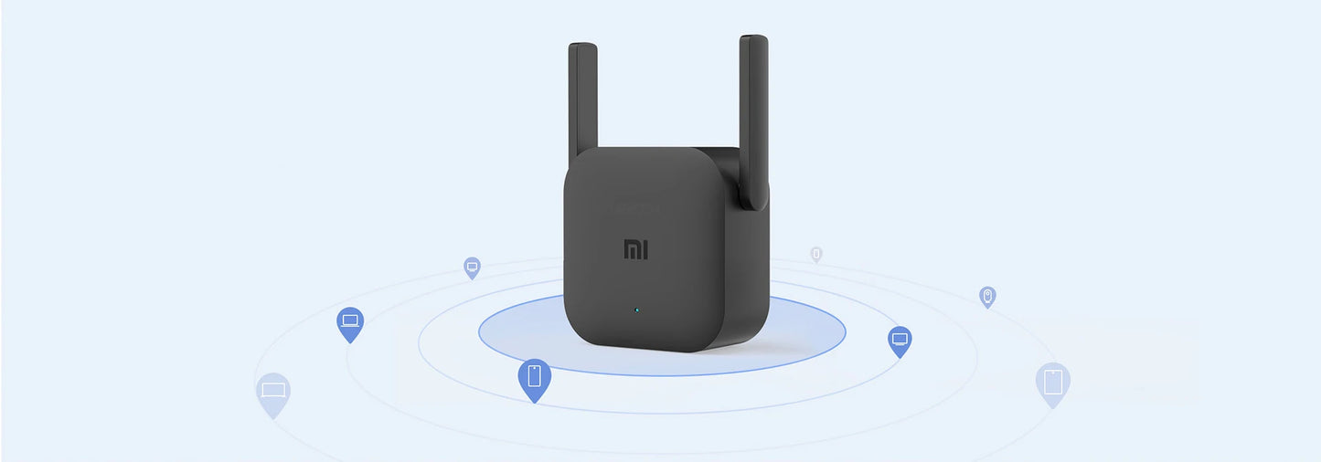 Xiaomi WiFi Pro Toistin 300M - 2.4G Verkon Vahvistin 2 Antennilla Kotiin & Toimistoon