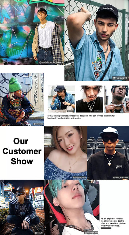 Diamond Cuban Link Chain, täynnä cz-timantteja