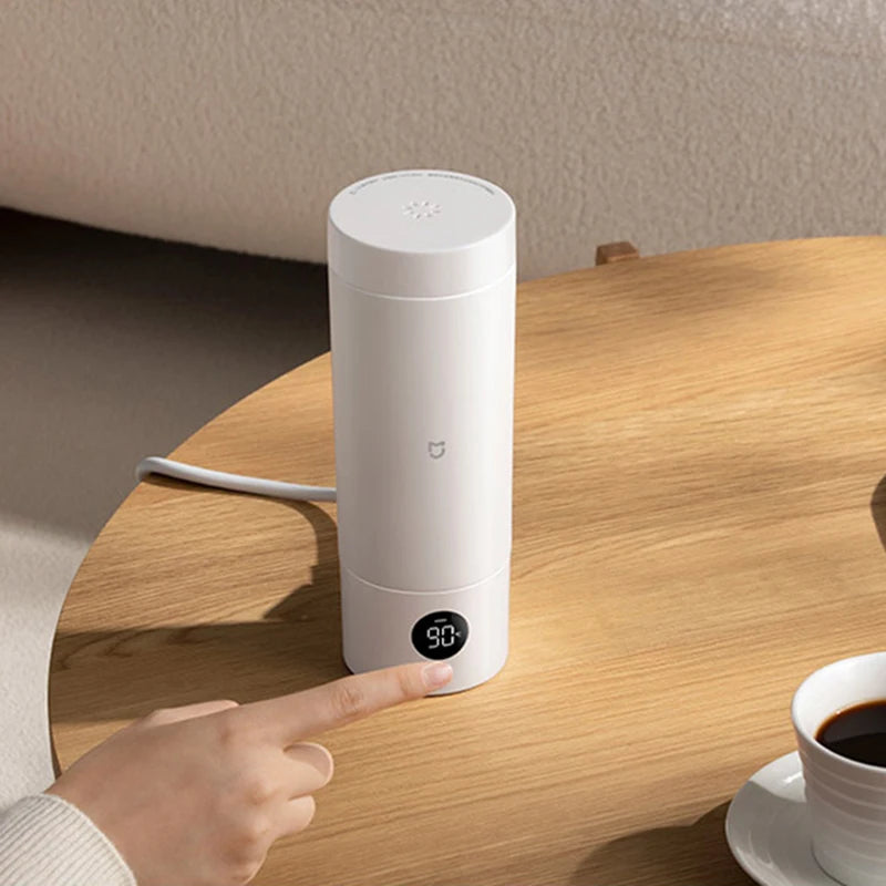 Xiaomi Mijia Kannettava Sähköinen Lämmityskuppi 2 - 316 Ruostumaton Teräs, Kiehumiskuppi Opiskelijoille ja Asuntolaan