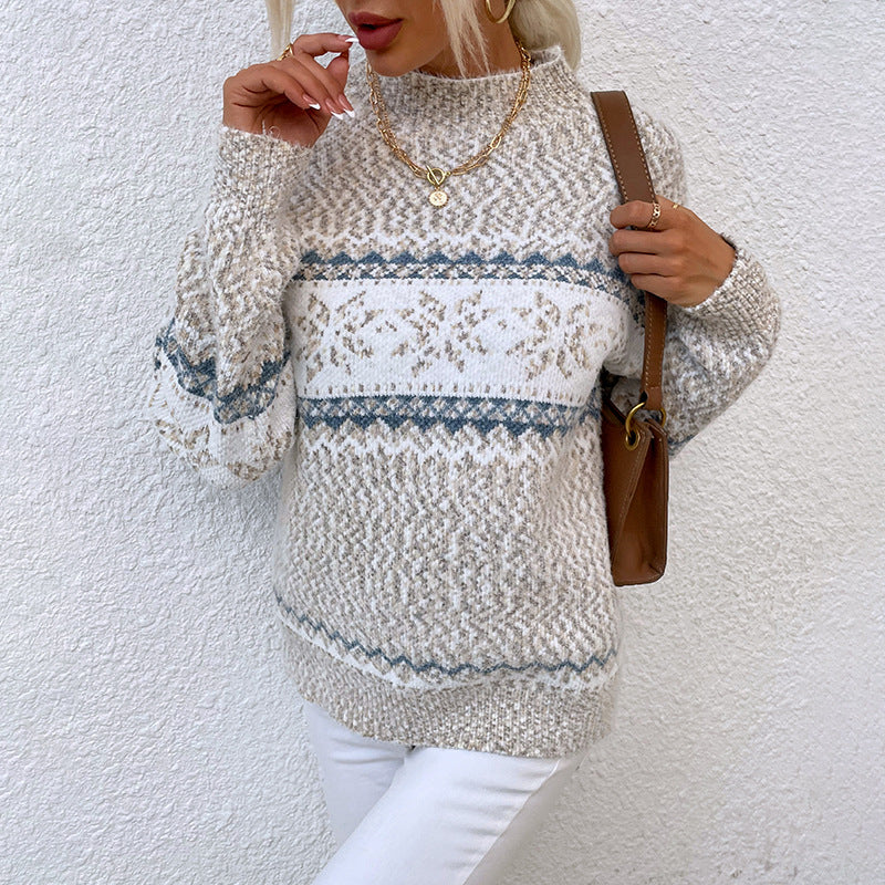Women's snowflake sweater, winter &amp; Christmas