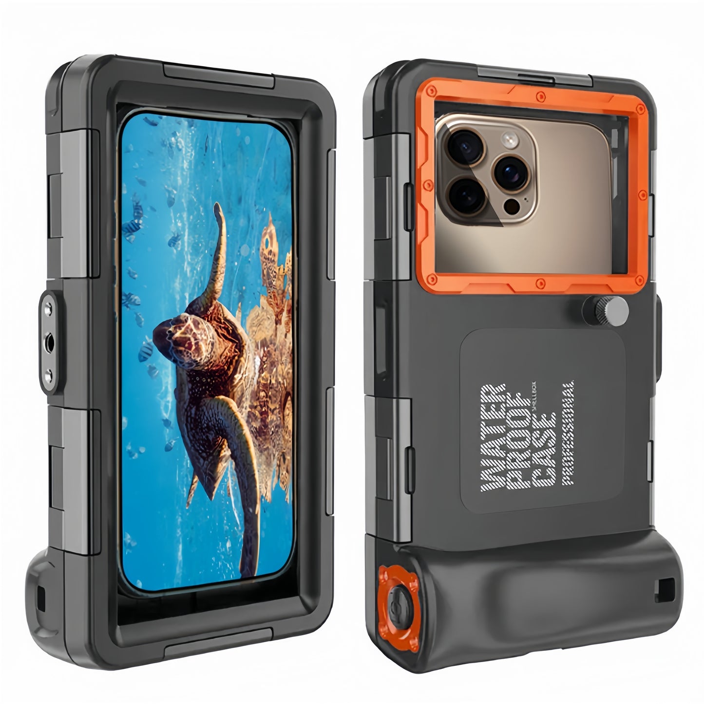 Waterproof phone case for 15m diving