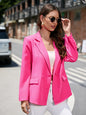 Women's blazer, solid color
