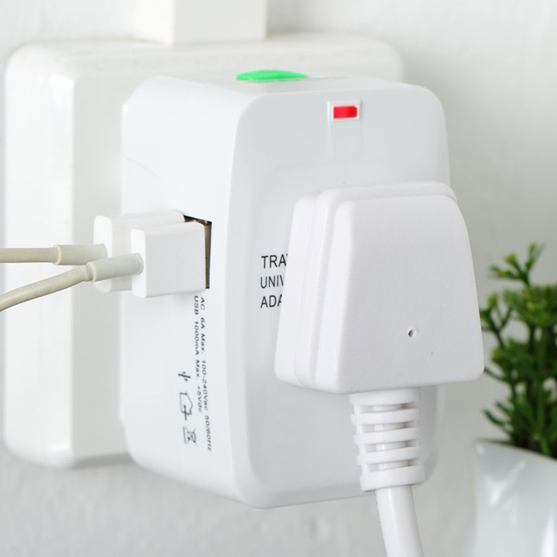 Travel adapter, universal compatibility